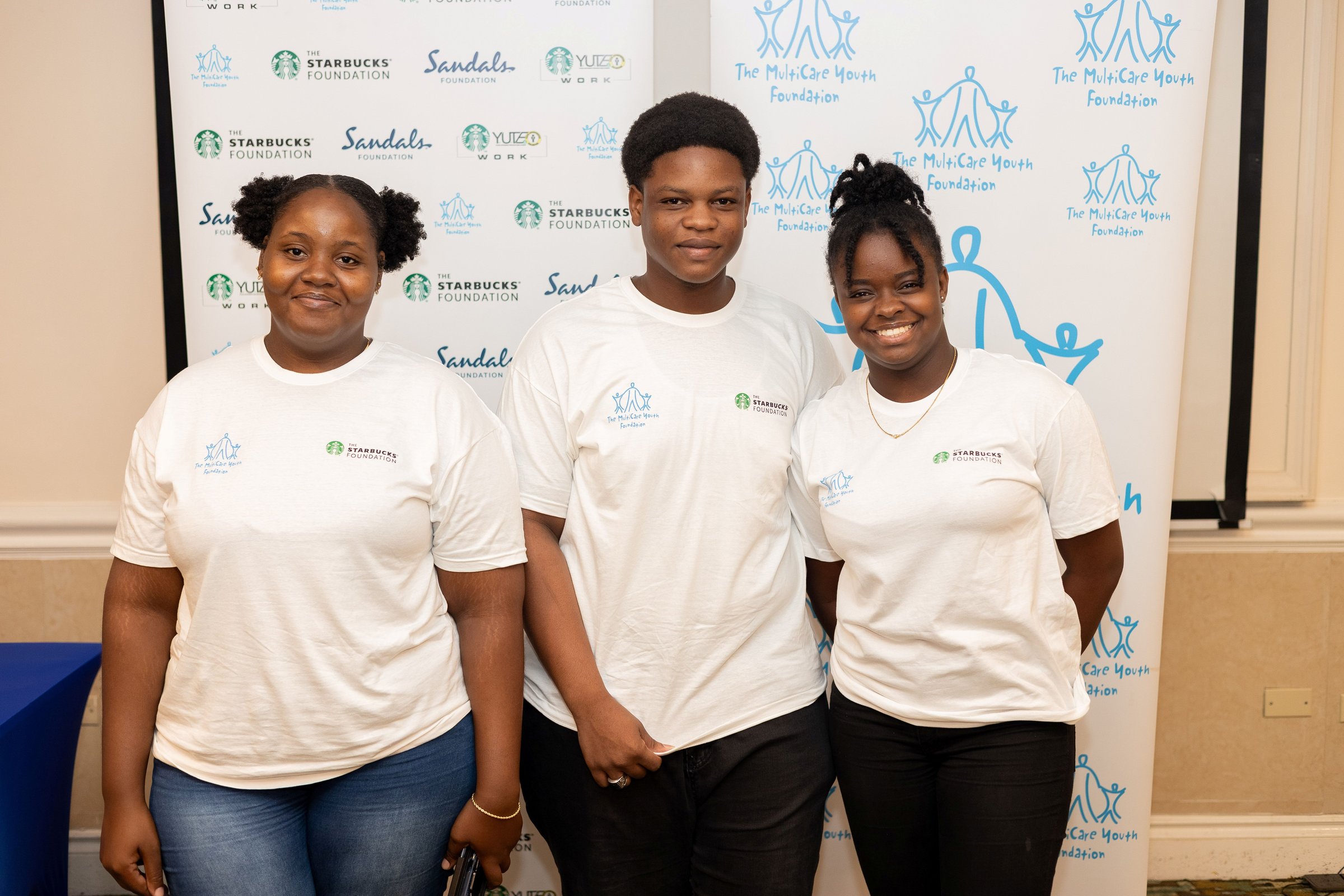 Amanda Smith, Jyheim Morgan and Kayceean Frater